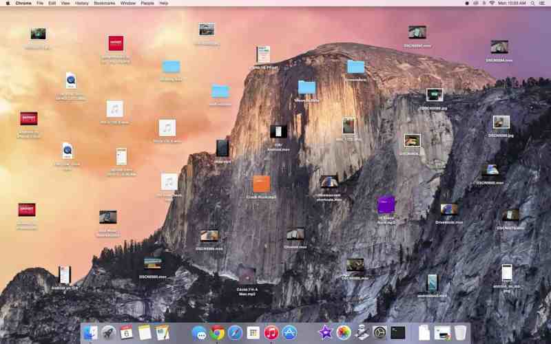 Hide Desktop Icons on Mac