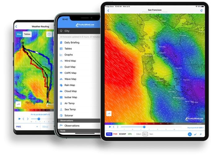 Best Weather Apps For Sailing