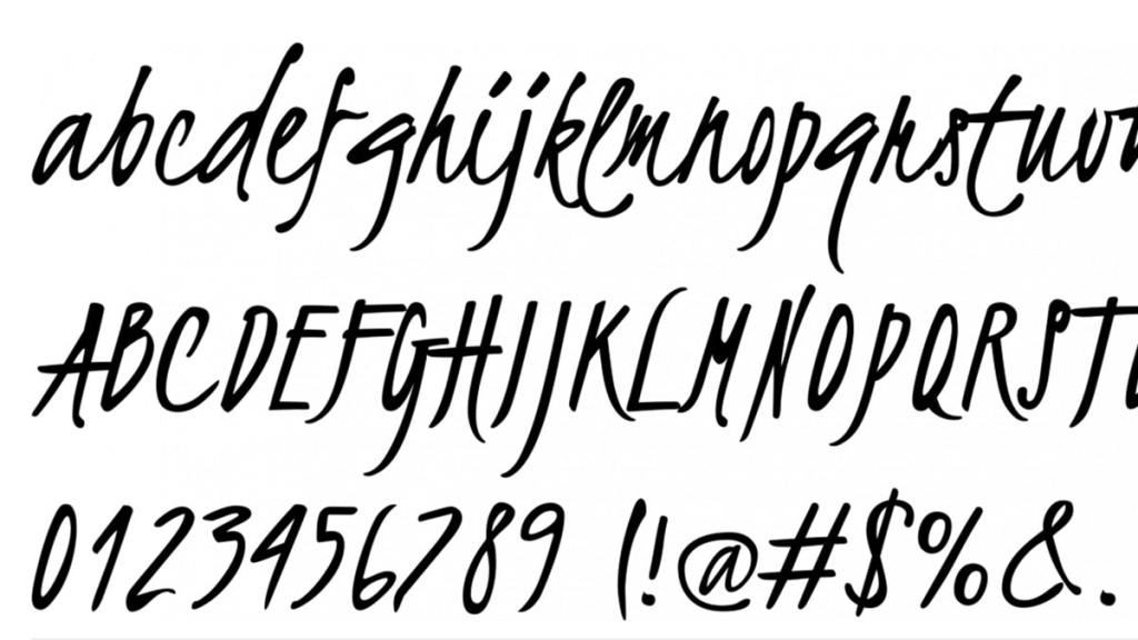 Handwritten Fonts - Different Types of Fonts